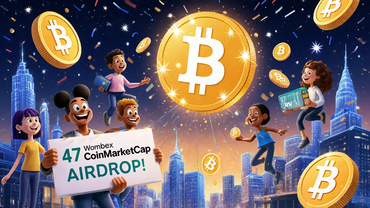 WMX Airdrop by Wombex Finance and CoinMarketCap: How to Qualify for the New Year Celebration Campaign