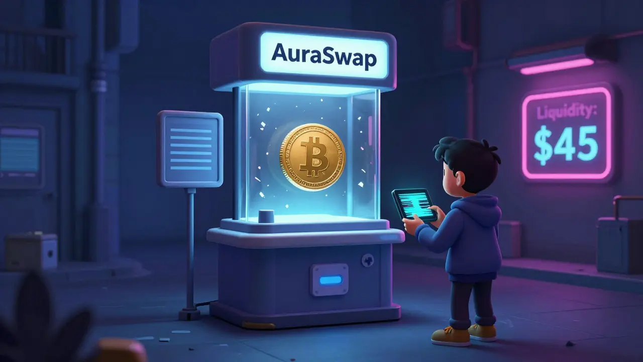 AuraSwap Crypto Exchange Review: A High-Risk, Low-Liquidity DEX Not Worth Your Funds