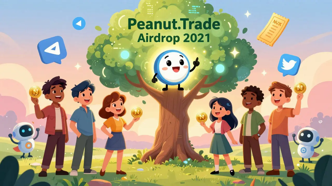 Peanut.Trade (NUX) Airdrop Details: How It Worked and What Happened to the Tokens